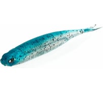 Виброхвосты LUCKY JOHN LJ 3D Series MAKORA SPLIT TAIL 4.0in, цвет 002, 6шт. 140409-002