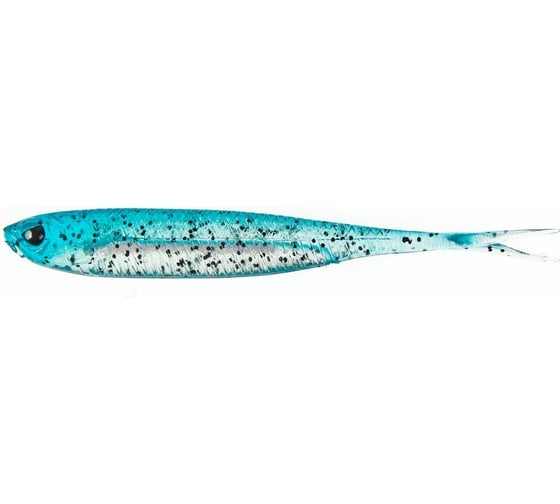 Виброхвосты LUCKY JOHN LJ 3D Series MAKORA SPLIT TAIL 4.0in, цвет 002, 6шт. 140409-002