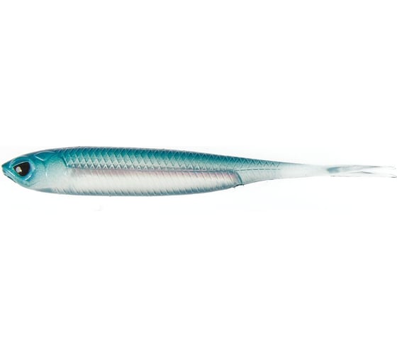 Виброхвосты LUCKY JOHN LJ 3D Series MAKORA SPLIT TAIL 4.0in, цвет 001, 6шт. 140409-001