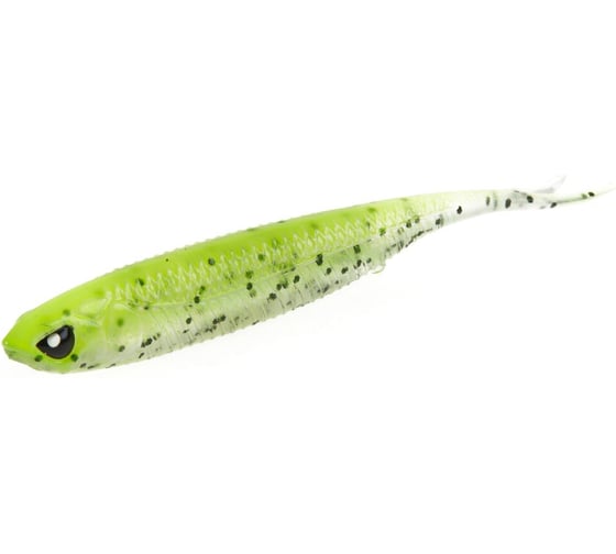 Виброхвосты LUCKY JOHN LJ 3D Series MAKORA SPLIT TAIL 2.5in, цвет 006, 7шт. 140407-006