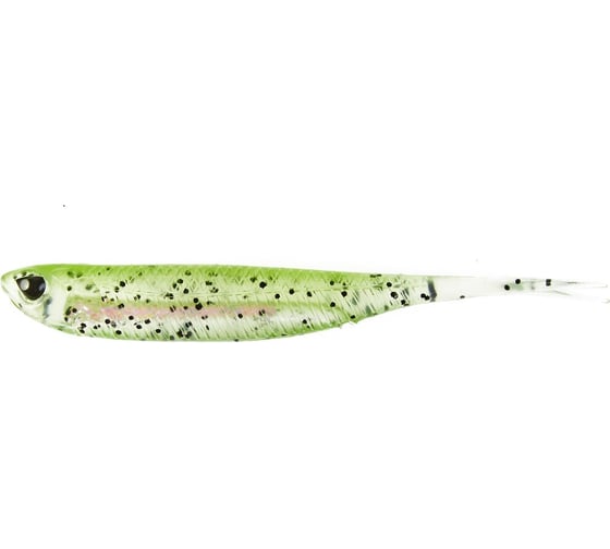 Виброхвосты LUCKY JOHN LJ 3D Series MAKORA SPLIT TAIL 2.5in, цвет 006, 7шт. 140407-006