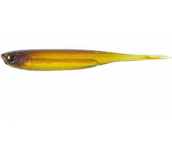Виброхвосты LUCKY JOHN LJ 3D Series MAKORA SPLIT TAIL 2.5in, цвет 004, 7шт. 140407-004