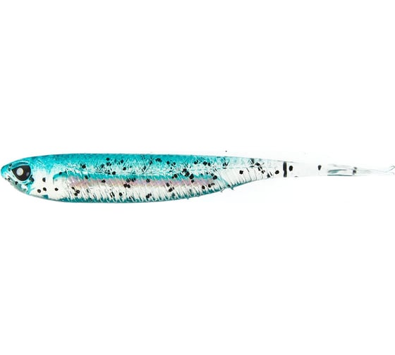 Виброхвосты LUCKY JOHN LJ 3D Series MAKORA SPLIT TAIL 2.5in, цвет 002, 7шт. 140407-002
