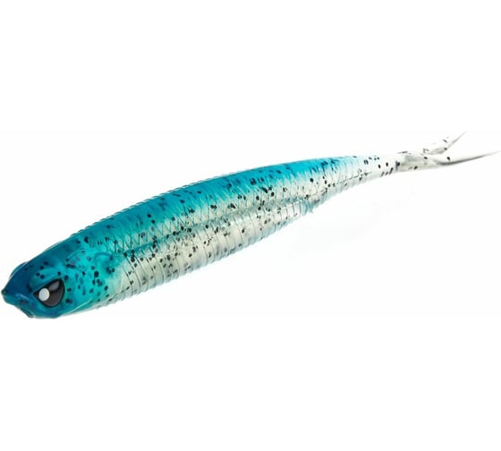 Виброхвосты LUCKY JOHN LJ 3D Series MAKORA SPLIT TAIL 5.0in, цвет 002, 4шт. 140411-002 1