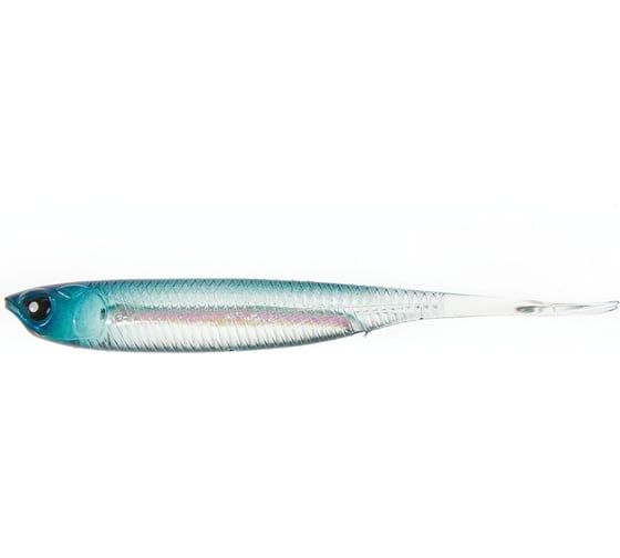 Виброхвосты LUCKY JOHN LJ 3D Series MAKORA SPLIT TAIL 6.0in, цвет 001, 3шт. 140413-001