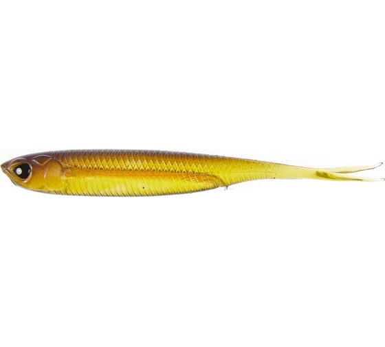 Виброхвосты LUCKY JOHN LJ 3D Series MAKORA SPLIT TAIL 6.0in, цвет 004, 3шт. 140413-004