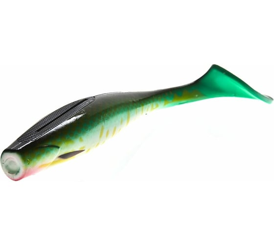Виброхвосты LUCKY JOHN LJ 3D Series KUBIRA SWIM SHAD 7,0in, цвет PG19, 2шт. 140421-PG19