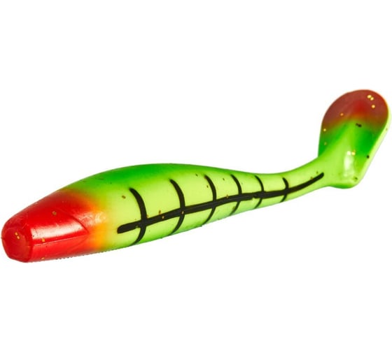 Виброхвосты LUCKY JOHN LJ 3D Series KUBIRA SWIM SHAD 5,0in, цвет PG15, 3шт. 140420-PG15