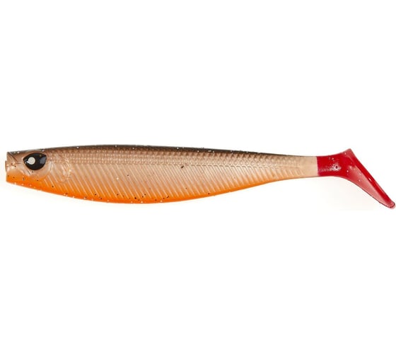Виброхвосты LUCKY JOHN LJ 3D Series RED TAIL SHAD 3.5in, цвет PG16, 5шт. 140426-PG18