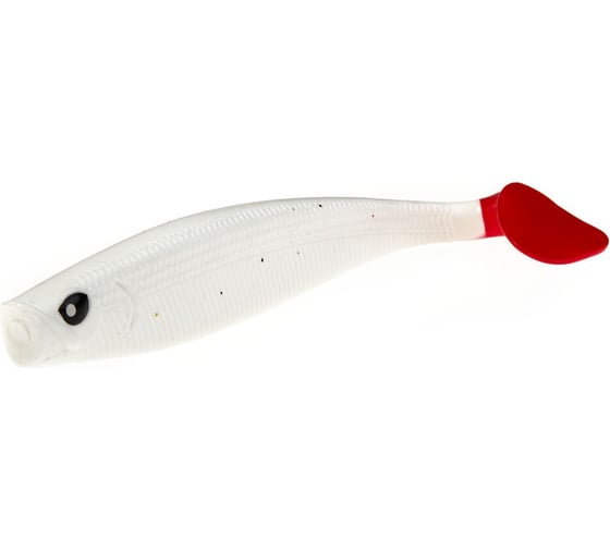 Виброхвосты LUCKY JOHN LJ 3D Series RED TAIL SHAD 5.0in, цвет PG35, 3шт. 140427-PG35