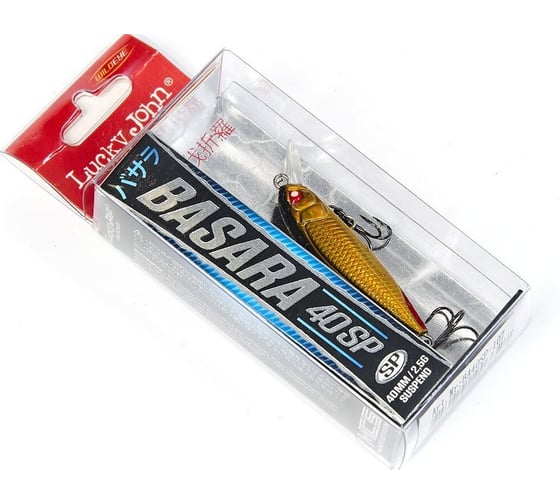 Воблер-суспендер LUCKY JOHN LJ Pro Series BASARA SP 04.00, цвет 107 BA40SP-107
