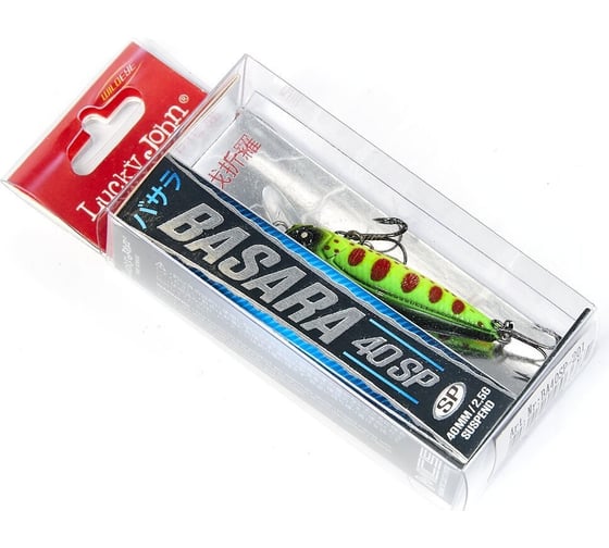 Воблер-суспендер LUCKY JOHN LJ Pro Series BASARA SP 04.00, цвет 201 BA40SP-201