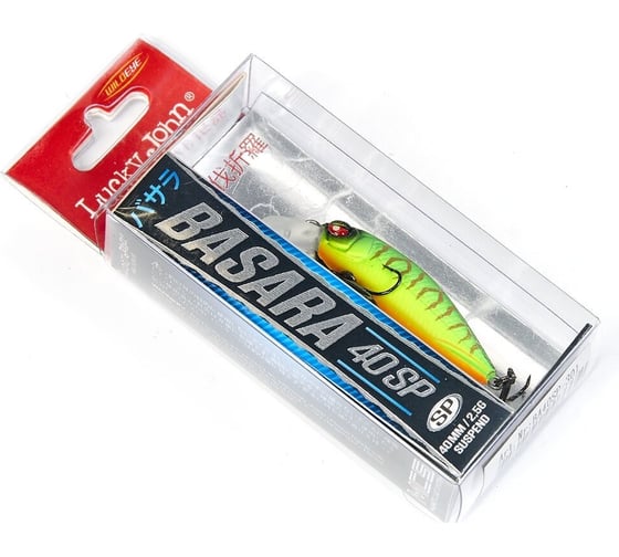 Воблер-суспендер LUCKY JOHN LJ Pro Series BASARA SP 04.00, цвет 301 BA40SP-301