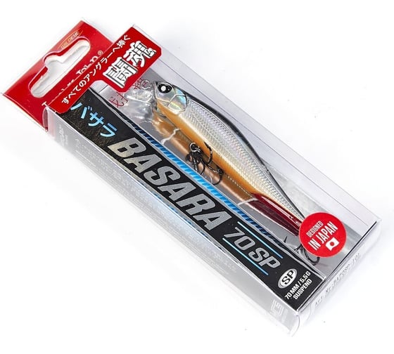 Воблер-суспендер LUCKY JOHN LJ Pro Series BASARA SP 07.00, цвет 101 BA70SP-101