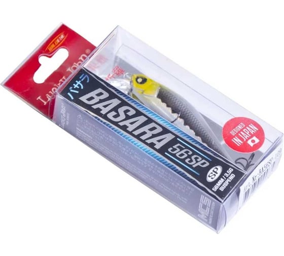 Воблер-суспендер LUCKY JOHN LJ Pro Series BASARA SP 05.60, цвет 109 BA56SP-109