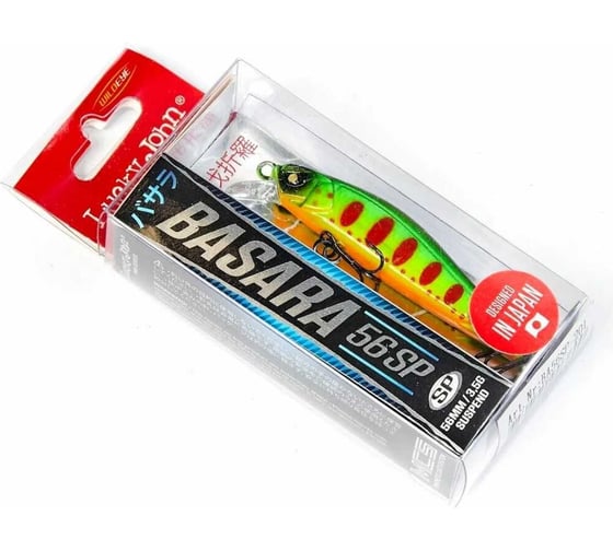 Воблер-суспендер LUCKY JOHN LJ Pro Series BASARA SP 05.60, цвет 201 BA56SP-201