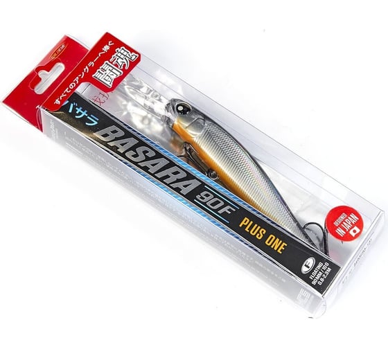 Плавающий воблер LUCKY JOHN LJ Pro Series BASARA SP PLUS ONE 09.00, цвет 101 BA90SPPO-101
