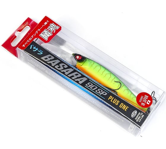 Плавающий воблер LUCKY JOHN LJ Pro Series BASARA SP PLUS ONE 09.00, цвет 301 BA90SPPO-301