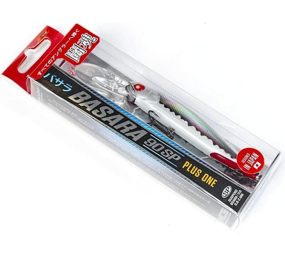 Плавающий воблер LUCKY JOHN LJ Pro Series BASARA SP PLUS ONE 09.00, цвет 110 BA90SPPO-110