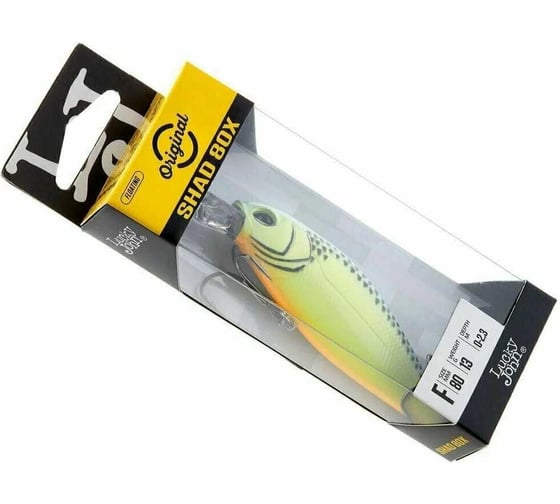 Плавающий воблер LUCKY JOHN LJ Original SHAD-X F 08.00, цвет 012 LJO0308F-012