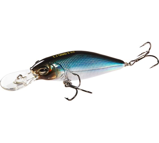 Плавающий воблер LUCKY JOHN LJ Original SHAD-X F 08.00, цвет 001 LJO0308F-001