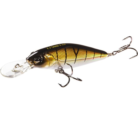 Плавающий воблер LUCKY JOHN LJ Original SHAD-X F 08.00, цвет 002 LJO0308F-002 1