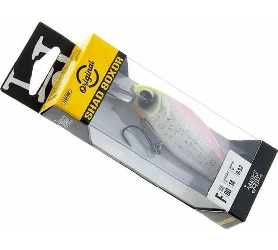 Плавающий воблер LUCKY JOHN LJ Original SHAD-X F 08.00, цвет 010 LJO0308F-010