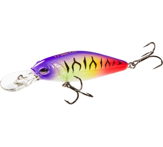 Плавающий воблер LUCKY JOHN LJ Original SHAD-X F 08.00, цвет 007 LJO0308F-007 1