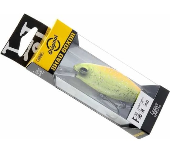 Плавающий воблер LUCKY JOHN LJ Original SHAD-XDR F 08.00, цвет 011 LJO0308FDR-011
