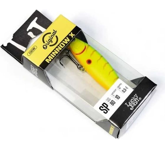 Воблер-суспендер LUCKY JOHN LJ Original MINNOW X 10.00, цвет M06 LJO0810SP-M06