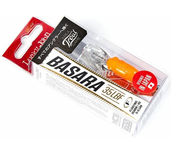 Плавающий воблер LUCKY JOHN LJ Pro Series BASARA ATG LBF 03.50/802 BATR35LBF-802