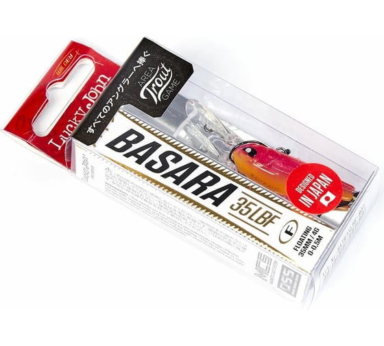 Плавающий воблер LUCKY JOHN LJ Pro Series BASARA ATG LBF 03.50/801 BATR35LBF-801