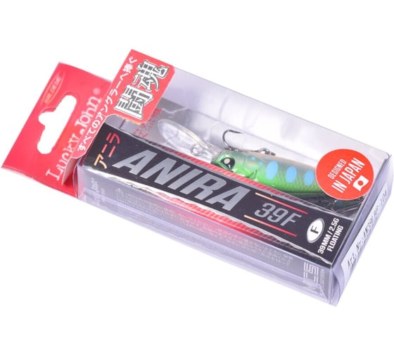 Плавающий воблер LUCKY JOHN LJ Pro Series ANIRA LBF 03.90/104 AN39LBF-104
