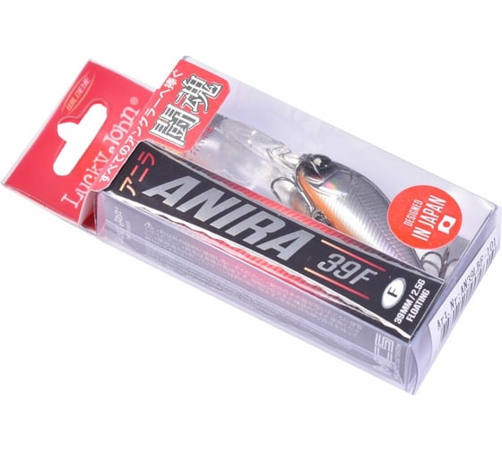 Плавающий воблер LUCKY JOHN LJ Pro Series ANIRA LBF 03.90/101 AN39LBF-101