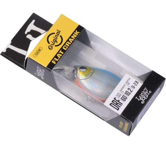 Плавающий воблер LUCKY JOHN LJ Original FLAT CRANK DRF 06.00/A026 LJO1406FDR-A026