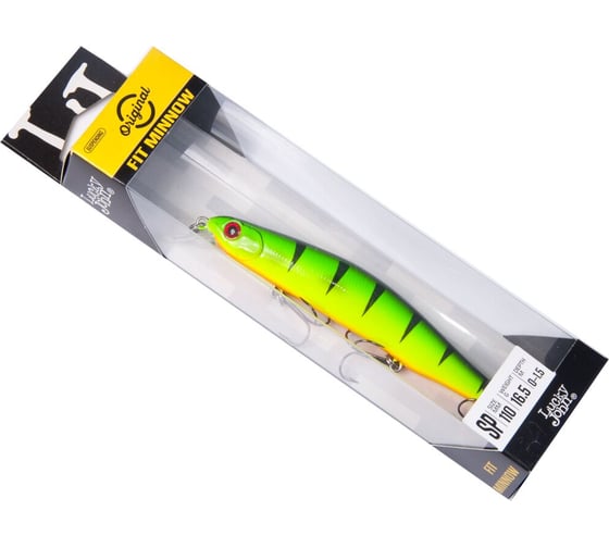 Воблер суспендер LUCKY JOHN LJ Original FIT MINNOW SP 11.00/307 LJO1611SP-307