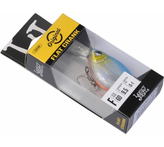 Плавающий воблер LUCKY JOHN LJ Original FLAT CRANK F 06.00/A026 LJO1406F-A026