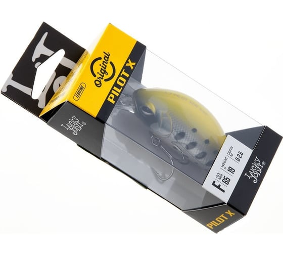 Плавающий воблер LUCKY JOHN LJ Original PILOT-XDR F 06.50, цвет 006 LJO04065FDR-006