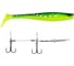 Виброхвосты LUCKY JOHN LJ 3D BBS Series GIANT KUBIRA SWIM SHAD 10,3in, цвет PG26 1шт.+Stinger XL 140434SET-PG26 1