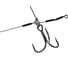 Виброхвосты LUCKY JOHN LJ 3D BBS Series GIANT KUBIRA SWIM SHAD 10,3in, цвет PG26 1шт.+Stinger XL 140434SET-PG26 3