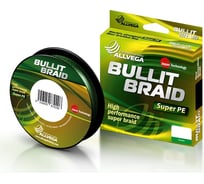 Плетёный шнур ALLVEGA Bullit Braid 270м, тёмно-зелёный, 0.10мм, 5.5кг BB270GR10