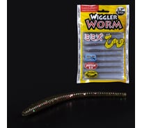 Съедобные искусственные слаги LUCKY JOHN LJ Pro Series WIGGLER WORM 2.3in /S21 9шт. 140153-S21