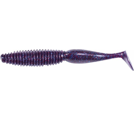 Съедобные искусственные виброхвосты LUCKY JOHN LJ Pro Series MEGAWORM 2,5in, цвет S63, 8шт. 140189-S63