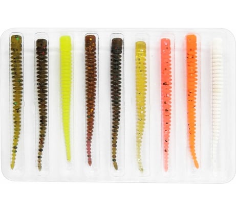 Съедобные искусственные слаги LUCKY JOHN LJ Pro Series KING LEECH 2.0in /MIX1 9шт. 140152-MIX1