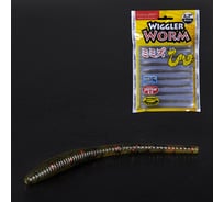 Съедобные искусственные слаги LUCKY JOHN LJ Pro Series WIGGLER WORM 2.3in /PA03 9шт. 140153-PA03