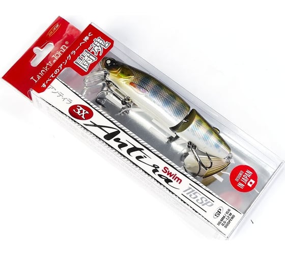 Воблер-суспендер LUCKY JOHN LJ Pro Series ANTIRA SWIM SP 115 11.50, цвет 704 ANT115SP-704