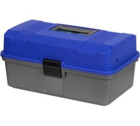 Ящик рыболова Helios двухполочный, синий 00000080125
