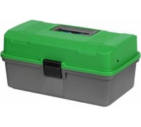Helios Ящик рыболова двухполочный зеленый 00000081683