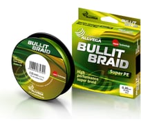 Плетеный шнур ALLVEGA Bullit Braid, 92 м, флуо-желтый, 0.30 мм, 23.4 кг BB92Y30