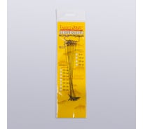 Вольфрамовые поводки LUCKY JOHN, вертлюг и застежка, 09 кг, 15 см, 10 шт. WF7302-150